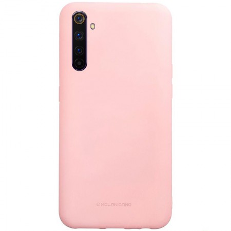 TPU чехол Molan Cano Smooth для Realme 6 Pro Розовый (5807)