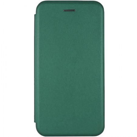Кожаный чехол (книжка) Classy для Xiaomi Redmi Note 9 / Redmi 10X Зелёный (5811)