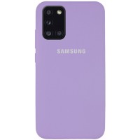 Чехол Silicone Cover Full Protective (AA) для Samsung Galaxy A31 Бузковий (18491)