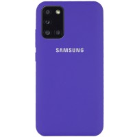 Чехол Silicone Cover Full Protective (AA) для Samsung Galaxy A31 Фіолетовий (18492)