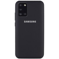 Чехол Silicone Cover Full Protective (AA) для Samsung Galaxy A31 Чорний (18489)