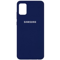 Чехол Silicone Cover Full Protective (AA) для Samsung Galaxy A31 Синій (18494)