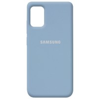 Чехол Silicone Cover Full Protective (AA) для Samsung Galaxy A31 Блакитний (18495)