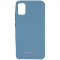 Чехол Silicone Cover Full Protective (AA) для Samsung Galaxy A31 Синій (29041)