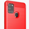 TPU чехол Slim Series для Samsung Galaxy A21s Червоний (5830)