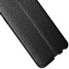 TPU чехол фактурный (с имитацией кожи) для Xiaomi Redmi Note 9 / Redmi 10X Чорний (5835)