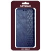 Кожаный чехол книжка GETMAN Cubic (PU) для Xiaomi Mi Note 10 Lite Синий (5853)