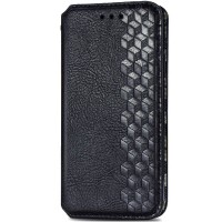 Кожаный чехол книжка GETMAN Cubic (PU) для Xiaomi Mi Note 10 Lite Чорний (5851)