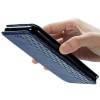 Кожаный чехол книжка GETMAN Cubic (PU) для Samsung Galaxy A31 Синій (17940)