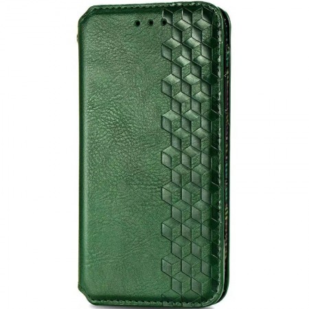 Кожаный чехол книжка GETMAN Cubic (PU) для Huawei P40 Зелёный (16190)