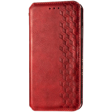 Кожаный чехол книжка GETMAN Cubic (PU) для Huawei P40 Червоний (5872)