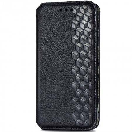 Кожаный чехол книжка GETMAN Cubic (PU) для Huawei P40 Черный (5874)