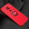 TPU чехол Deen ColorRing под магнитный держатель (opp) для Xiaomi Redmi Note 9 / Redmi 10X Красный (5890)