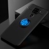 TPU чехол Deen ColorRing под магнитный держатель (opp) для Xiaomi Redmi Note 9 / Redmi 10X Черный (5887)