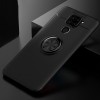 TPU чехол Deen ColorRing под магнитный держатель (opp) для Xiaomi Redmi Note 9 / Redmi 10X Черный (5886)