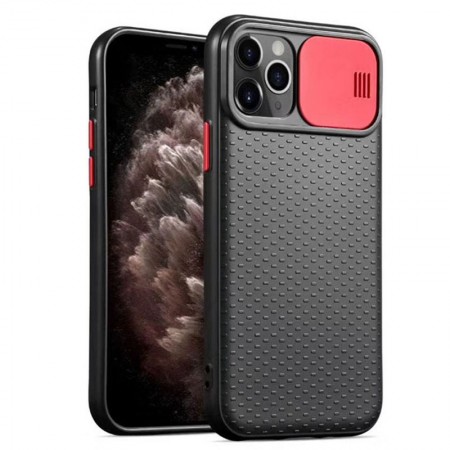 Чехол Camshield Black TPU со шторкой защищающей камеру для Apple iPhone 11 Pro (5.8'') Чорний (5909)