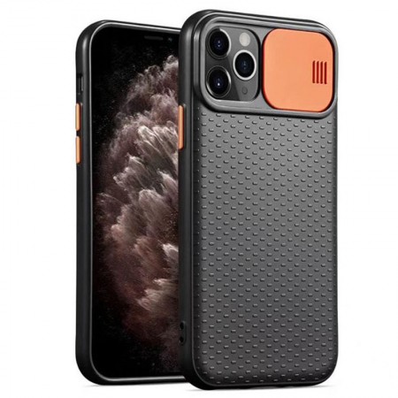 Чехол Camshield Black TPU со шторкой защищающей камеру для Apple iPhone 11 Pro Max (6.5'') Чорний (5912)