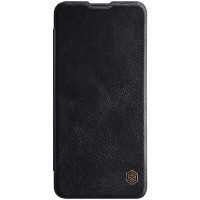 Кожаный чехол (книжка) Nillkin Qin Series для Samsung Galaxy A31 Чорний (6015)