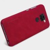 Кожаный чехол (книжка) Nillkin Qin Series для Xiaomi Redmi Note 9 / Redmi 10X Червоний (21538)