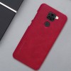 Кожаный чехол (книжка) Nillkin Qin Series для Xiaomi Redmi Note 9 / Redmi 10X Червоний (21538)