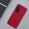 Кожаный чехол (книжка) Nillkin Qin Series для Xiaomi Mi Note 10 Lite Червоний (17349)