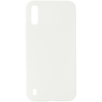 Чехол TPU LolliPop для Samsung Galaxy A01 Белый (12542)