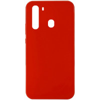 Чехол TPU LolliPop для Samsung Galaxy A21 Красный (6042)