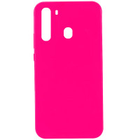 Чехол TPU LolliPop для Samsung Galaxy A21 Рожевий (6048)