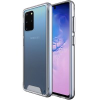 Чехол TPU Space Case transparent для Samsung Galaxy S20+ Прозорий (6051)