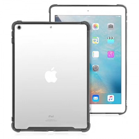 TPU+PC чехол Simple c усиленными углами для Apple iPad mini 4 / iPad Mini (2019) Сірий (6089)