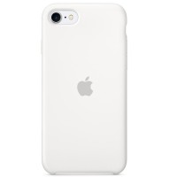 Чехол Silicone case (AAA) для Apple iPhone SE (2020) Білий (6093)