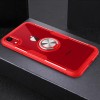 TPU+PC чехол Deen CrystalRing for Magnet (opp) для Apple iPhone XR (6.1'') Красный (6120)
