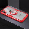 TPU+PC чехол Deen CrystalRing for Magnet (opp) для Apple iPhone X / XS (5.8'') Красный (6116)