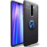 TPU чехол Deen ColorRing под магнитный держатель (opp) для Xiaomi Redmi Note 8 Pro Чорний (6123)