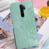 Кожаный чехол (книжка) Art Case с визитницей для Xiaomi Redmi 9 Бирюзовый (13165)