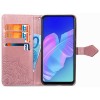 Кожаный чехол (книжка) Art Case с визитницей для Xiaomi Redmi 9 Розовый (6136)