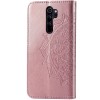 Кожаный чехол (книжка) Art Case с визитницей для Xiaomi Redmi 9 Розовый (6136)