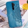 Кожаный чехол (книжка) Art Case с визитницей для Xiaomi Redmi 9 Синій (6133)