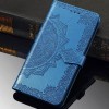 Кожаный чехол (книжка) Art Case с визитницей для Xiaomi Redmi 9 Синій (6133)