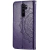 Кожаный чехол (книжка) Art Case с визитницей для Xiaomi Redmi 9 Фиолетовый (6134)