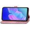 Кожаный чехол (книжка) Art Case с визитницей для Samsung Galaxy A21s Рожевий (16196)