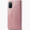 Кожаный чехол (книжка) Art Case с визитницей для Oppo A52 / A72 / A92 Розовый (13168)