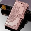 Кожаный чехол (книжка) Art Case с визитницей для Oppo A52 / A72 / A92 Рожевий (13168)