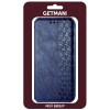 Кожаный чехол книжка GETMAN Cubic (PU) для Xiaomi Redmi 9 Синий (6141)