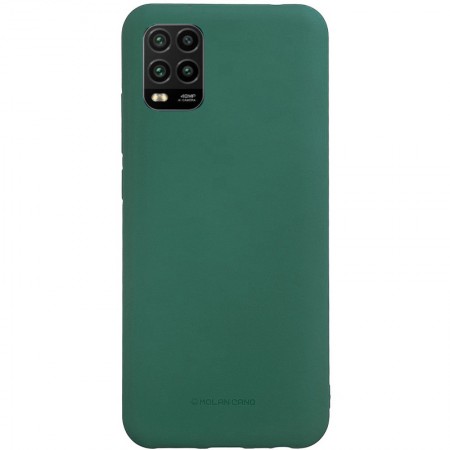 TPU чехол Molan Cano Smooth для Xiaomi Mi 10 Lite Зелёный (6156)