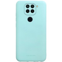 TPU чехол Molan Cano Smooth для Xiaomi Redmi Note 9 / Redmi 10X Бірюзовий (6164)