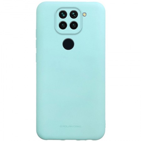 TPU чехол Molan Cano Smooth для Xiaomi Redmi Note 9 / Redmi 10X Бирюзовый (6164)