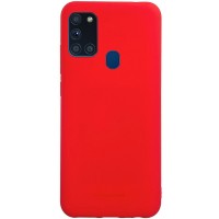 TPU чехол Molan Cano Smooth для Samsung Galaxy A21s Червоний (6154)