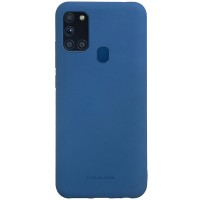 TPU чехол Molan Cano Smooth для Samsung Galaxy A21s Синій (6149)