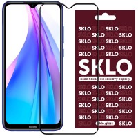 Защитное стекло SKLO 3D (full glue) для Xiaomi Redmi Note 8T Черный (13547)